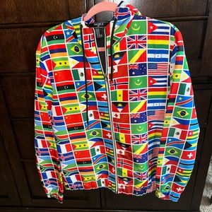 Forever 21 Flag jacket size L